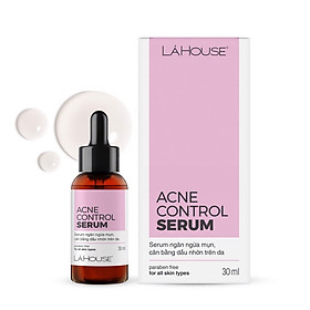 Serum giúp ngăn ngừa mụn, giảm nhờn cho da, giảm mờ vết thâm mụn Lá House Acne Control 15ml/30ml