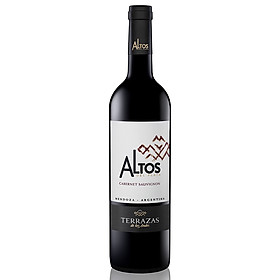 Rượu vang đỏ Terrazas Altos Cabernet Sauvignon 750ml 13.5% - 14.5% – Không hộp