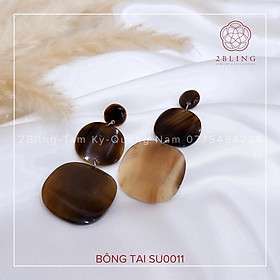 Bông tai sừng 2BLING thời trang SU0011