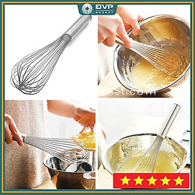 Mua Cây đánh trứng  phới lồng đánh trứng cầm tay bằng thép không gỉ nhỏ gọn tiện dụng