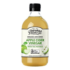 Giấm táo hữu cơ có giấm cái Organic Apple Cider Vinegar with mother -