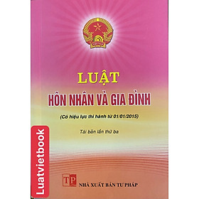 Luật Hôn Nhân Và Gia Đình - NXB Tư Pháp