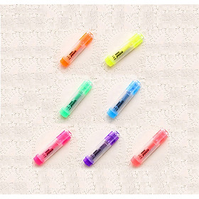 Bộ 7 bút màu nước, bút dạ quang, bút highlight nhiều màu cao cấp MM1