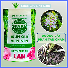 Mua Phân Trùn Quế Viên Nén Tan Chậm Cho Hoa Lan  Hoa Hồng  Mai Vàng  Cây Cảnh  Rau Màu  Cây Ăn Trái  Bon Sai (1Kg)