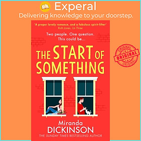 Sách - The Start of Something by Miranda Dickinson (UK edition, paperback)