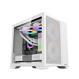 VỎ CASE MIK LV12 MINI FLOW WHITE - Hàng Chính Hãng 