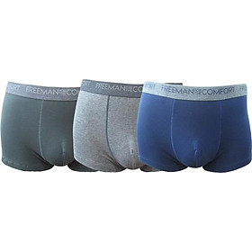 Combo 3 Quần Lót Boxer Nam Freeman 6520-CB3