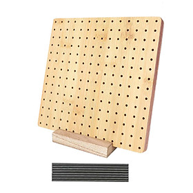 Crochet Blocking Board Pegboard for Crochet Stable Durable with