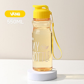 Bình Nước Thể Thao 550ml - Bình nước chạy bộ, đá bóng, tập gym