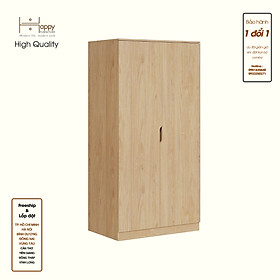 [Happy Home Furniture] DASH, Tủ lưu trữ cửa mở - 2 ngăn kéo,  90cm x 58cm x 180cm ( DxRxC), TCM_022