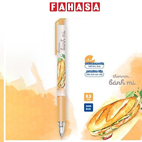 Bút Gel Buttersmooth B 0.5 mm - Thiên Long GELB-033 - Mực Xanh - Bánh Mì