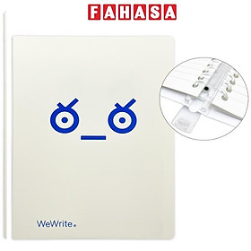 Sổ Còng ReadMe A5 - Kẻ Ngang - 80 Trang 80gsm - Ruột Có Thể Thay Thế - WeWrite 43248 - Màu Xanh Dương