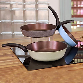 Bộ 3 chảo chiên xào cỡ lớn Reverse Neoflam (Chiên 20,28/Xào 28)