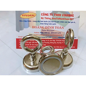 Mua Nam châm móc treo   móc treo nam châm d25mm tròn siêu mạnh