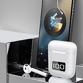 Tai Nghe Bluetooth 5.0 AMOI V15-F95 LED - (Tai Nghe Không Dây) Chống Nước - Chống ồn - Tích Hợp Micro - Tự Động Kết Nối - Nhỏ gọn - Âm Thanh Vòm 8.0 - Tương Thích Cao Cho Tất Cả Điện Thoại - Hàng Chính Hãng