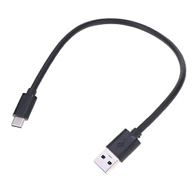 Lightweight 30cm Type C USB Charger Cable 5Gbps Fast Data Sync Charging