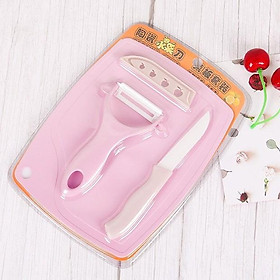 Mua BỘ DỤNG CỤ CẮT HOA QUẢ MINI 2 IN 1 KÈM THỚT TIÊN LỢI