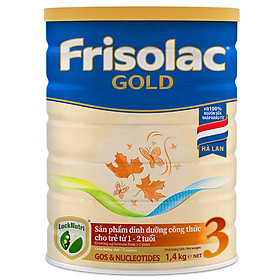 Sữa Bột Frisolac Gold 3 1400g (Dành Cho Trẻ Từ 1 - 2 Tuổi)