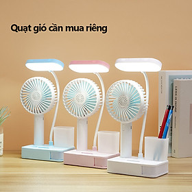 Mua Đèn bàn học đọc sách tích điện  cảm ứng bảo vệ mắt 3 chế độ ánh sáng Xoay 360 độ