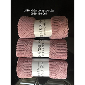 Mua Khăn mặt lông cừu  kt 30x50cm  hạt gạo