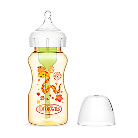 Bình sữa cổ rộng Dr.Brown's nhựa PPSU Option Plus 100% chính hãng 150ml và 270ml
