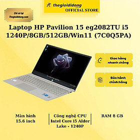 Mua Laptop HP Pavilion 15 eg2082TU i5 1240P/8GB/512GB/Win11 (7C0Q5PA) - Hàng Chính Hãng