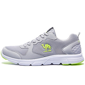 Camel (CAMEL) sneakers men and women couples casual breathable running shoes jogging shoes A712357085-318 men's gray 43