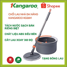 Chổi lau nhà đa năng Kangaroo KG26M bảo hành 12 tháng