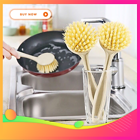Mua  SGFS144  CHẮC CHẮN  Bàn chải cọ rửa chén chà nồi chảo thớt đồ dùng nhà bếp/lau chùi nhà tắm