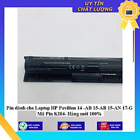 Pin dùng cho Laptop HP Pavilion 14 -AB 15-AB 15-AN 17-G Mã Pin KI04 - Hàng Nhập Khẩu  MIBAT687