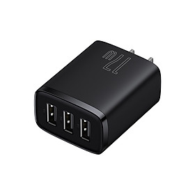 Mua Cốc Sạc Đa Năng 3 Cổng Sạc Baseus Compact Charger 17W - Hàng chính hãng