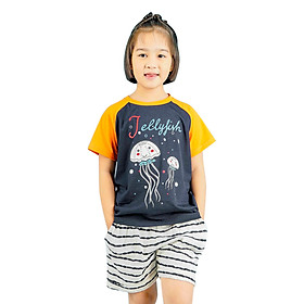 Quần Shorts Bé Gái Sọc Ngang Ugether UKID93