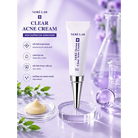Kem Dưỡng Giảm Mụn Clear Acne 5g - Hỗ trợ giảm mụn, Làm sạch da, Giảm đỏ