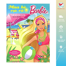 Sách Ghép Hình - Barbie Thủ Công Dựng Hình Thời Trang - Chọn Lẻ 10 Chủ Đề - Tân Việt Books