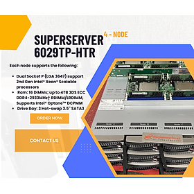 Mua Máy chủ SUPERSERVER 6029TP-HTR - Hàng chính hãng