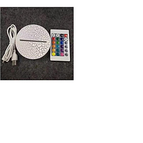 Mua Đế Đèn LED 3D 16 Màu Cảm Ứng + Remote