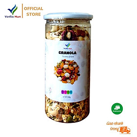 GRANOLA Ngũ Cốc Mix 10 Loại Hạt Viettin Mart 500g