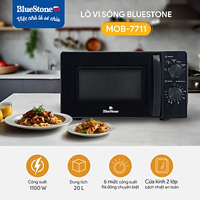 Mua Lò Vi Sóng BlueStone MOB-7711 20 Lít 1100W - Hàng Chính Hãng