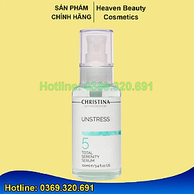 Serum Phục hồi Làm dịu da Christina Unstress Total Serenity Serum 100ml