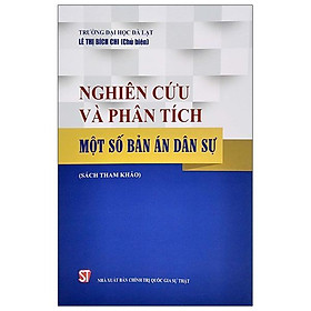 Nghiên Cứu Và Phân Tích Một Số Bản Án Dân Sự