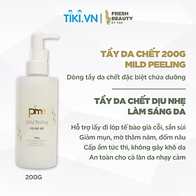 Gel tẩy tế da chết Pime Mild Peeling chứa dưỡng ẩm, sạch sâu, làm sáng, hỗ trợ giảm mụn 200g