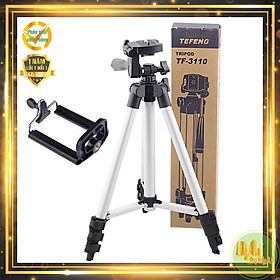 Mua Giá đỡ điện thoại tripod 3 chân 3110 có kẹp điện thoại 3 chân kéo dài cao 1020mm giá đỡ chụp hình điện thoại.