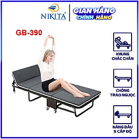 Giường ngủ gấp gọn thông minh NIKITA, Xếp thành ghế SOFA dễ di chuyển