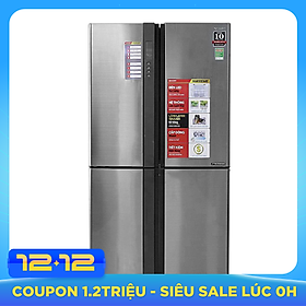 Tủ Lạnh Inverter Sharp SJ-FX680V-ST (605L)-Hàng Chính Hãng