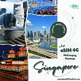 eSim 4G du lịch Singapore [Giá rẻ - Hỗ trợ 24/7