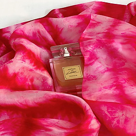 Khăn Lụa Tơ Tằm Palacesilk màu đỏ#mềm mượt#nhẹ#thoáng, 100% silk, kích thước 180*85cm