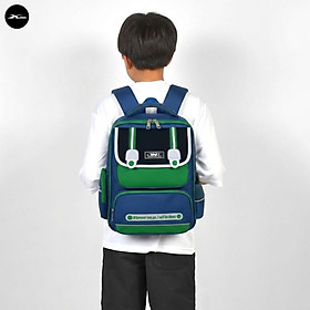 Balo Học Sinh TNBags Smart Green TN.B3111 - Balo Tiểu Học Siêu Nhẹ, Chống Thấm Nước, Thiết Kế Công Thái Học Bảo Vệ Cột Sống