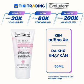 Kem dưỡng ẩm phục hồi và nuôi dưỡng làn da Evoluderm 50ml