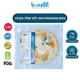 Pizza tôm xốt mayonnaise BON 18cm 240g