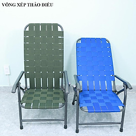 Mua Ghế xếp dây bẹ khung sơn tĩnh điện gấp gọn có bật tăng đưa